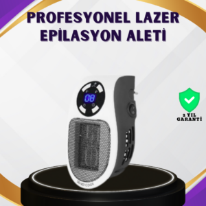 Taşınabilir Priz Isıtıcı Dijital Termostatlı Seramik Isıtıcı