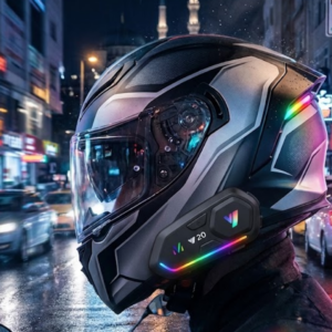 Şarjlı Motosiklet Kask Intercom Kulaklık Bluetooth 5.3 Teknolojisi