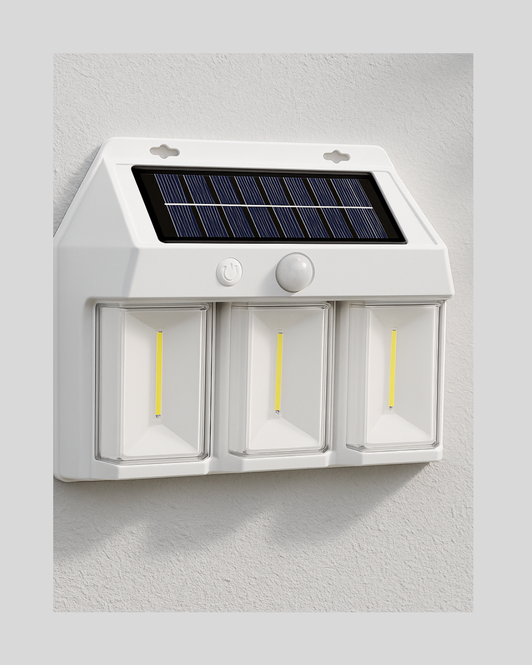 Dış Mekan Solar Duvar Lambası – 120° Hareket Algılama, 3 Işık Modu Yeni Nesil