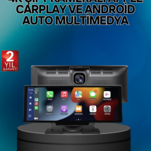 Audi , Skoda Octavia, Superb, Seat Leon, Ibiza, Hyundai i20, i30, Tucson,Uyumlu Android Auto & CarPlay Multimedya Ekran