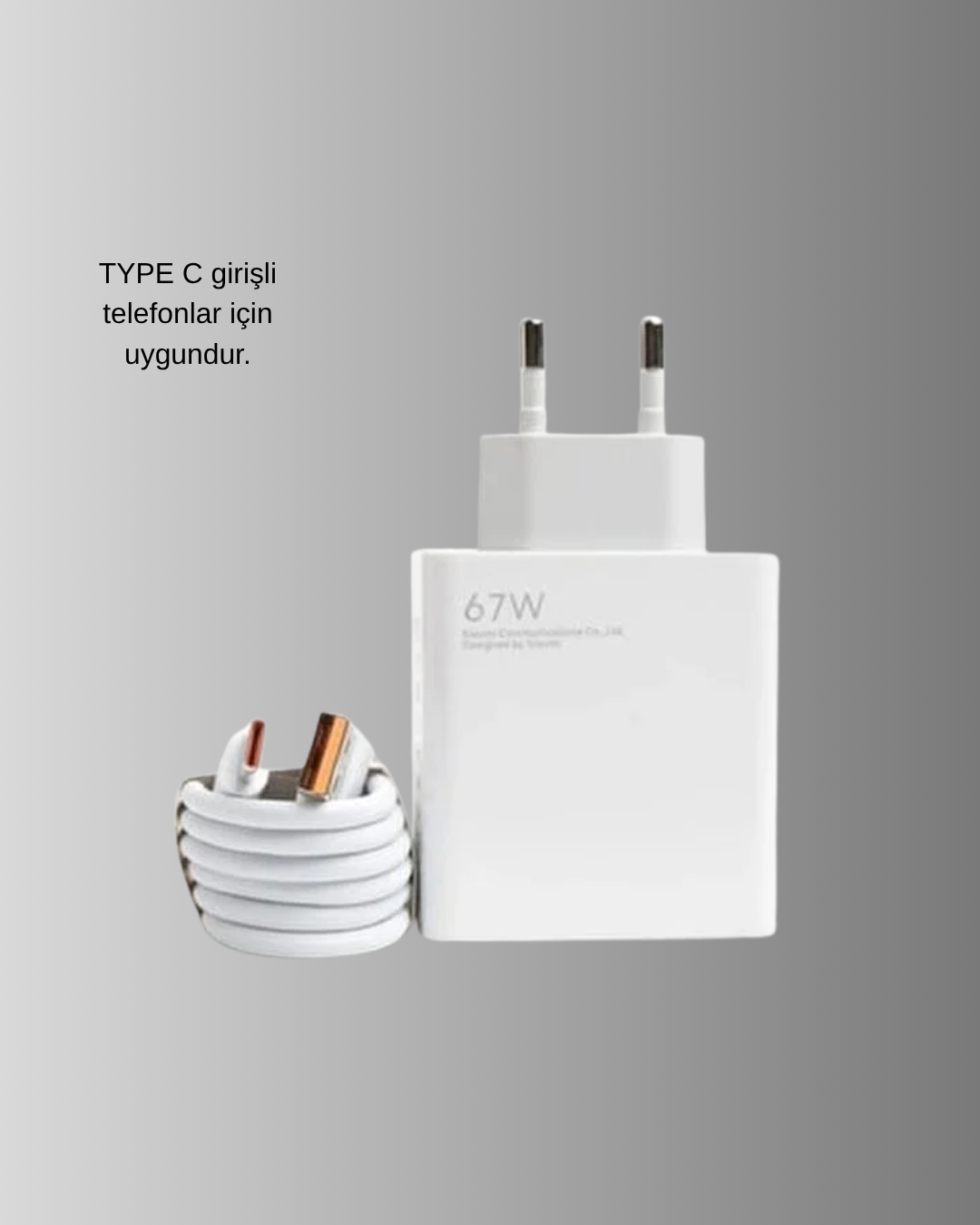 67W Type-C Turbo Şarj Cihazı – Aşırı Akım ve Isı Koruması, Seyahat Uyumlu Yeni Nesil