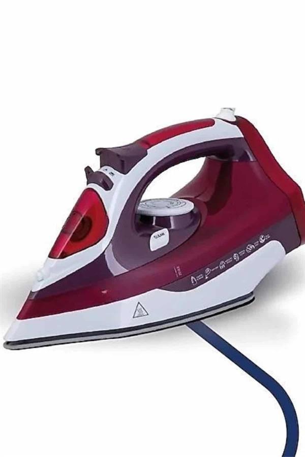 Buharlı Kablolu Ütü 2200 Watt Kireçlenme Önleyici Şok Buharlı Yeni Nesil