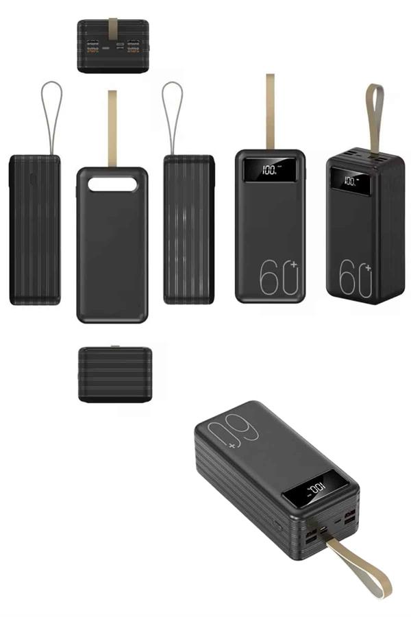 60.000 Mah Hızlı powerbank
