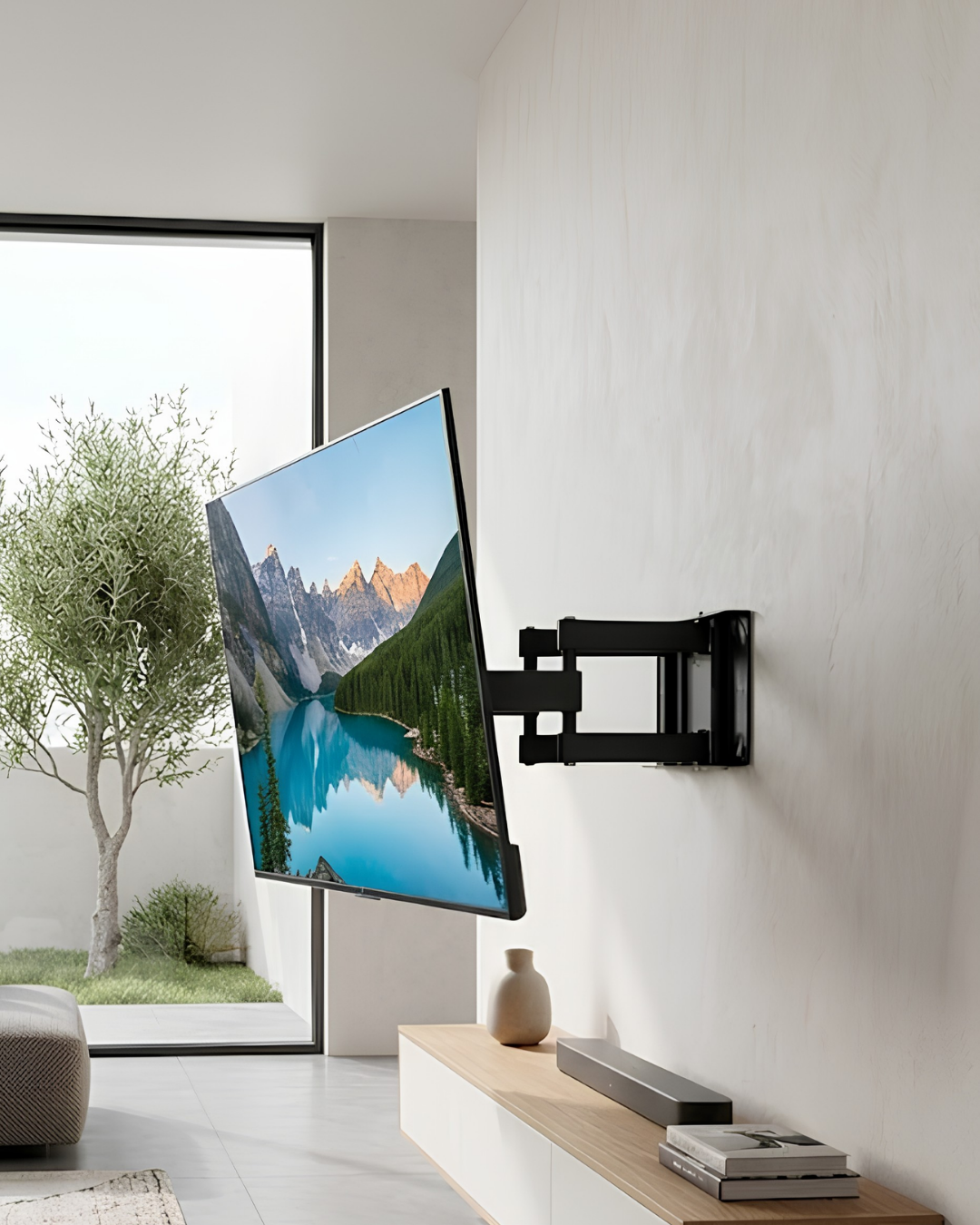 Duvara Monte Hareketli TV Aparatı LED LCD ve Smart TV Uyumlu