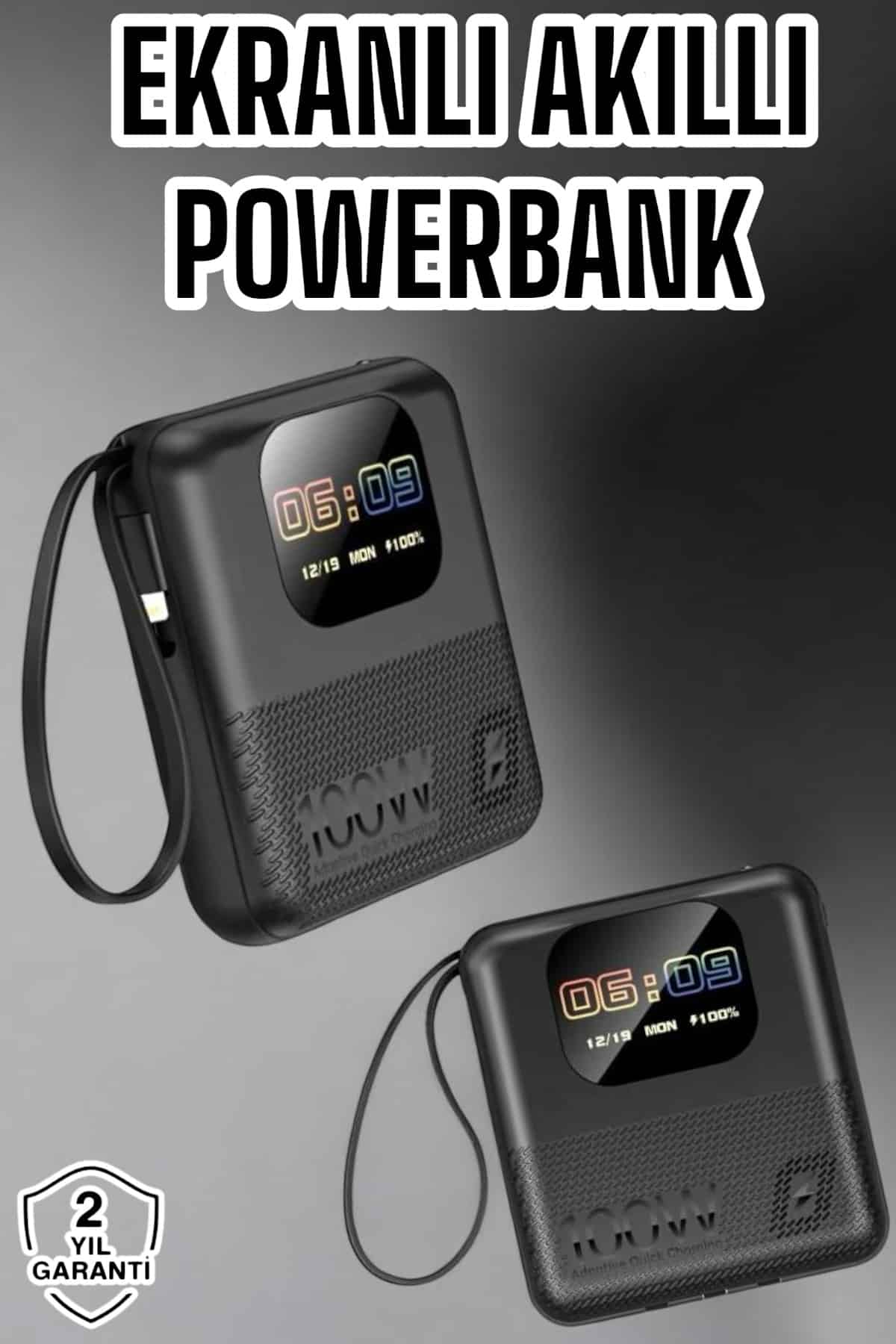 Akıllı Powerbank 10.000 MAH Müzik Dinleme Mesaj Gönderme Arama Cevaplama