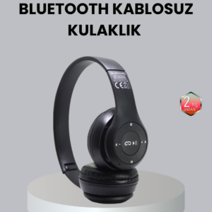 Suya ve Tere Dayanıklı Bluetooth Kulaklık – Şık, Ergonomik ve Dayanıklı