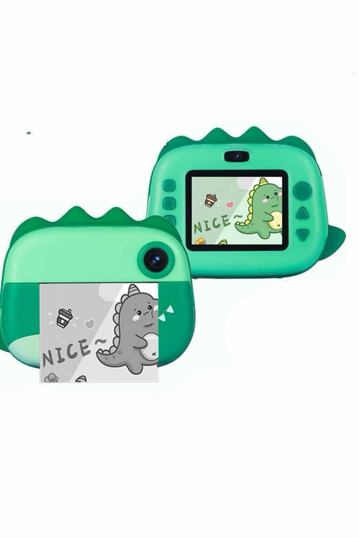 Dijital HD Video Kamera Çocuk Fotoğraf Makinesi Anlık Termal Rulo