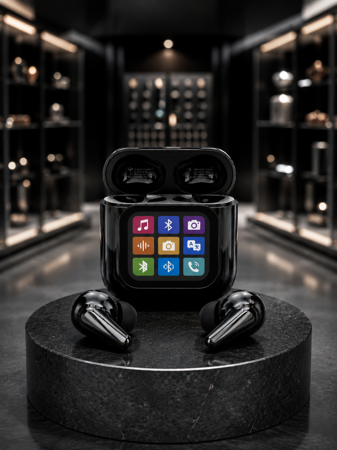 AI Bluetooth Kulaklık Akıllı Dokunmatik Kontrol Özellikli