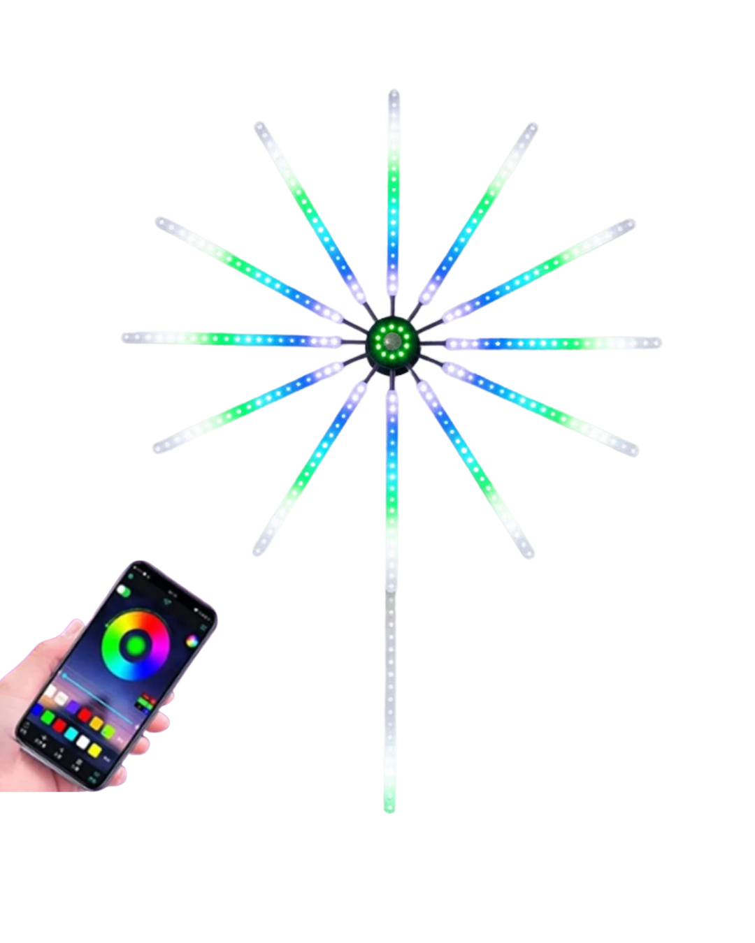 Uygulama Destekli RGB LED Duvar Aydınlatması Yeni Nesil