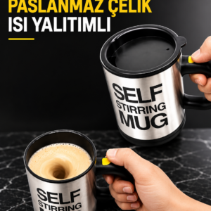 MİKSER BARDAK PASLANMAZ ÇELİK ISI YALITIMLI
