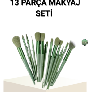 13’lü Profesyonel Makyaj Fırça Seti – Yumuşak Sentetik Kıllı, Tüm Cilt Tiplerine Uygun