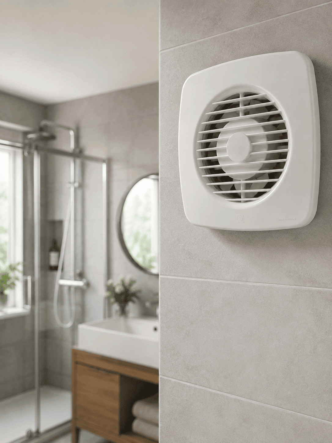 Ev Tipi Dekoratif Aspiratör 16 W 180 m³/h Banyo Mutfak WC Havalandırma Çözümü
