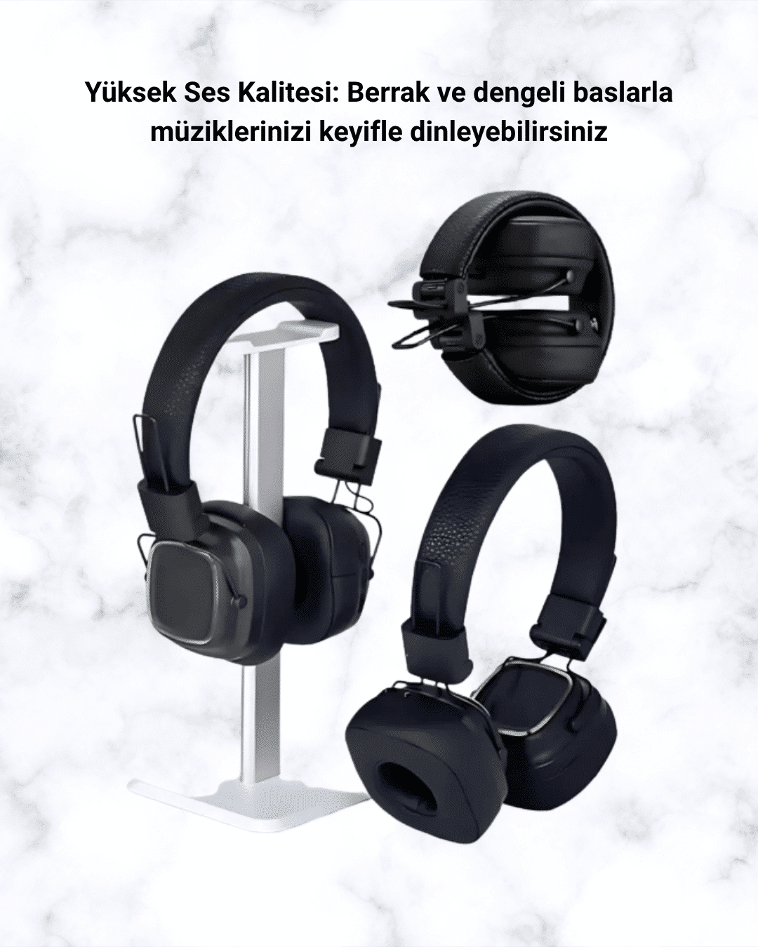 Renkli Işık Efektli Bluetooth 5.3 Müzik Kulaklığı Yeni Nesil