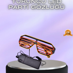 Parti ve Festival İçin LED Işıklı Eğlence Gözlüğü