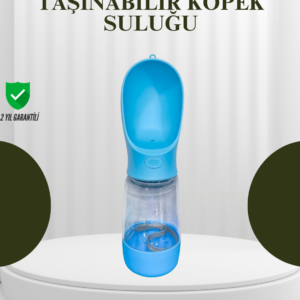 Gıda Sınıfı Malzemeli Evcil Hayvan Su Şişesi BPA İçermez Tek Tuş Kontrol