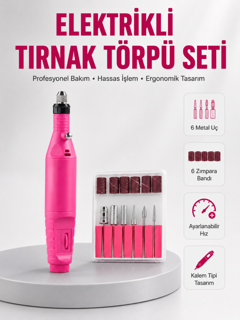Ayarlanabilir Hızlı Tırnak Bakım Makinesi Yeni Nesil