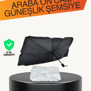 Kalın Kumaşlı Ön Cam Güneşliği – Solmaz, Deforme Olmaz, Uzun Ömürlü