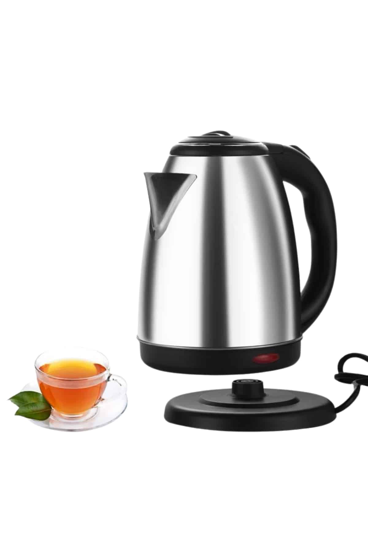 Su Isıtıcı 220 - 240 V Paslanmaz Çelik Kettle Uzun Ömürlü 2000 Watt