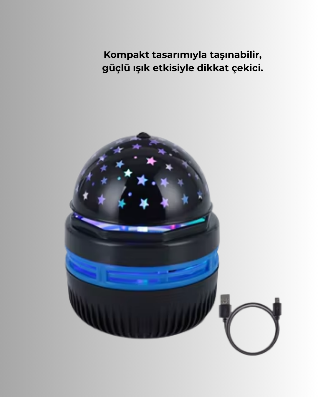 Galaxy Projektörlü Gece Lambası