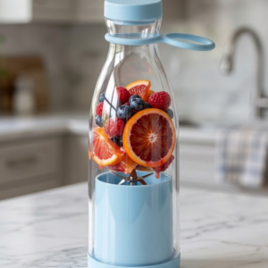 USB Şarjlı Mini Blender 380 ml Taşınabilir Smoothie Yapıcı Pratik Kullanım