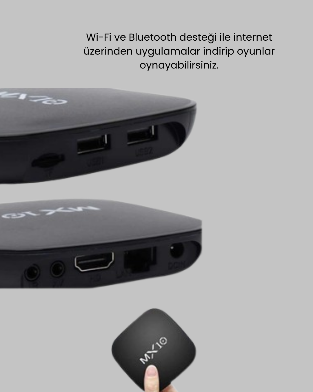 4K Ultra HD TV Kutusu – 8 GB Hafıza, Google Asistan, Chromecast, Dolby Destekli
