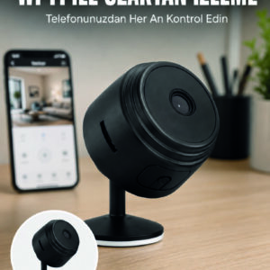 A9 Kablosuz Mini IP Kamera Wi-Fi Destekli Uzaktan İzleme Özellikli HD Güvenlik Kamerası