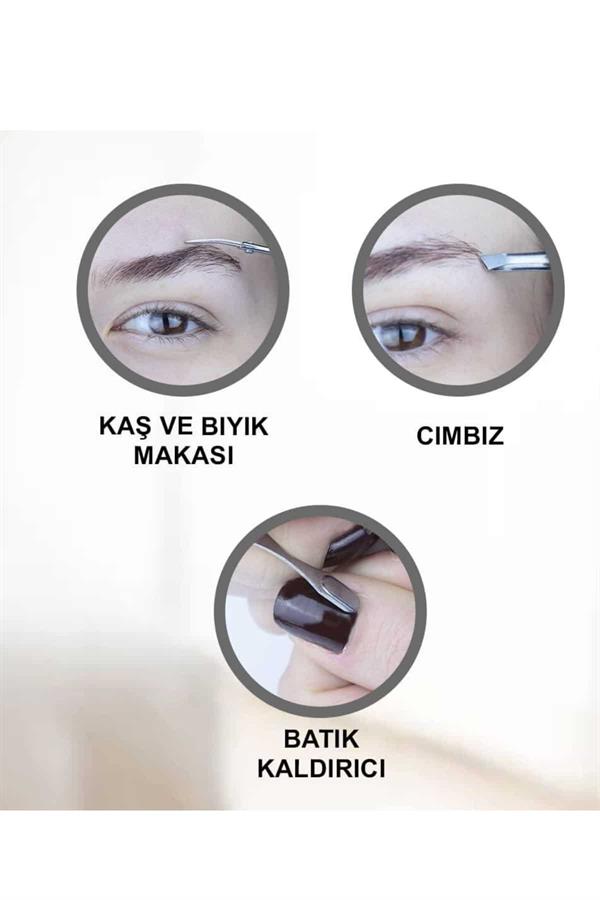 Tırnak Batığı Temizliği ve Günlük Bakım İçin 7 Parça Profesyonel Set