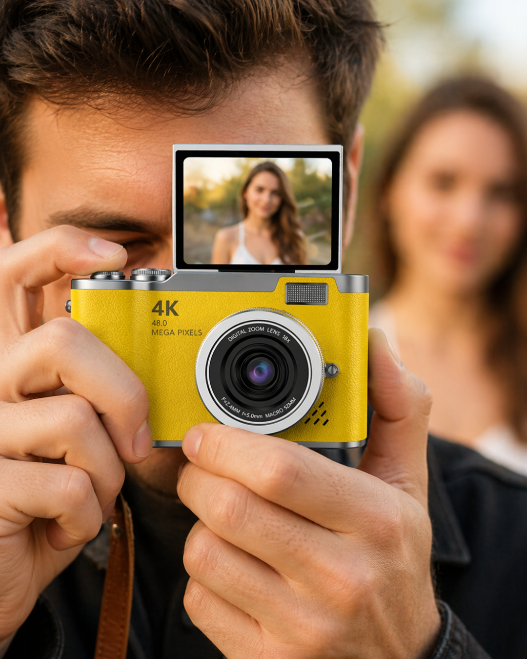 LK007 FOTOĞRAF MAKİNESİ SARI