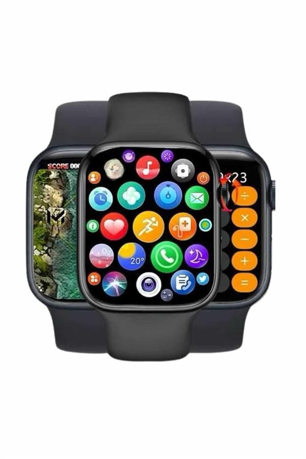 Akıllı Saat Uyku ve Sağlık Takibi Arama Cevaplama 44 MM Amoled Ekran