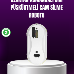 AI Akıllı Rotalı Otomatik Cam Temizleme Robotu