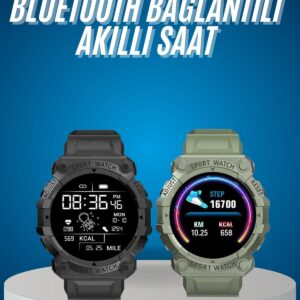 Yeni Nesil Akıllı Saat Bluetooth Bağlantılı Android ve İOS Uyumlu