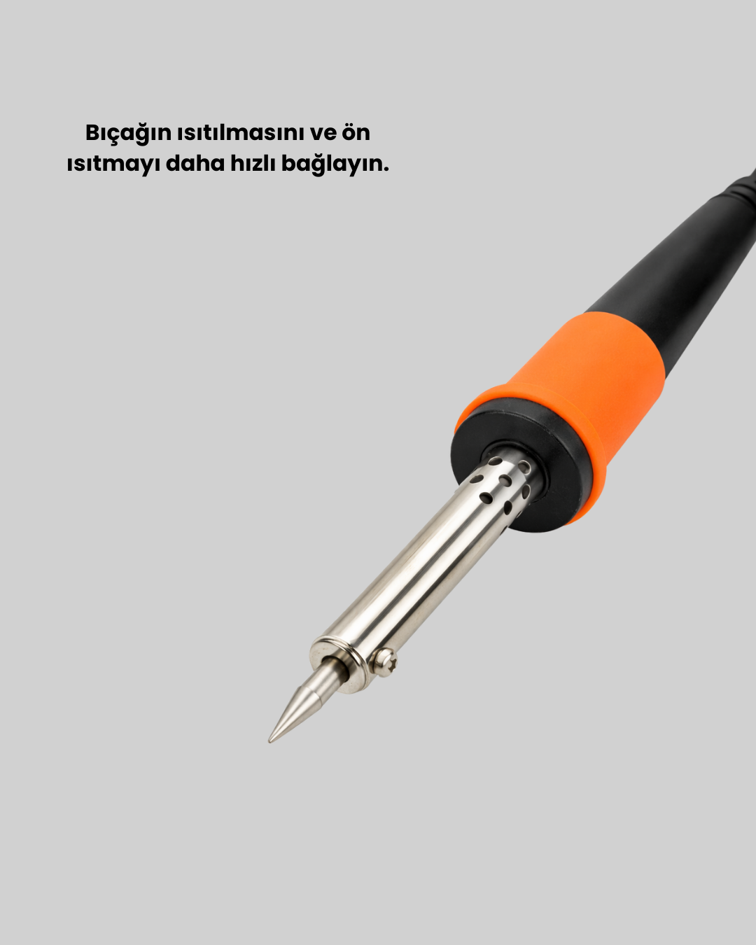 Güvenli Kullanım Sağlayan Isı Yalıtımlı Lehimleme Kalemi