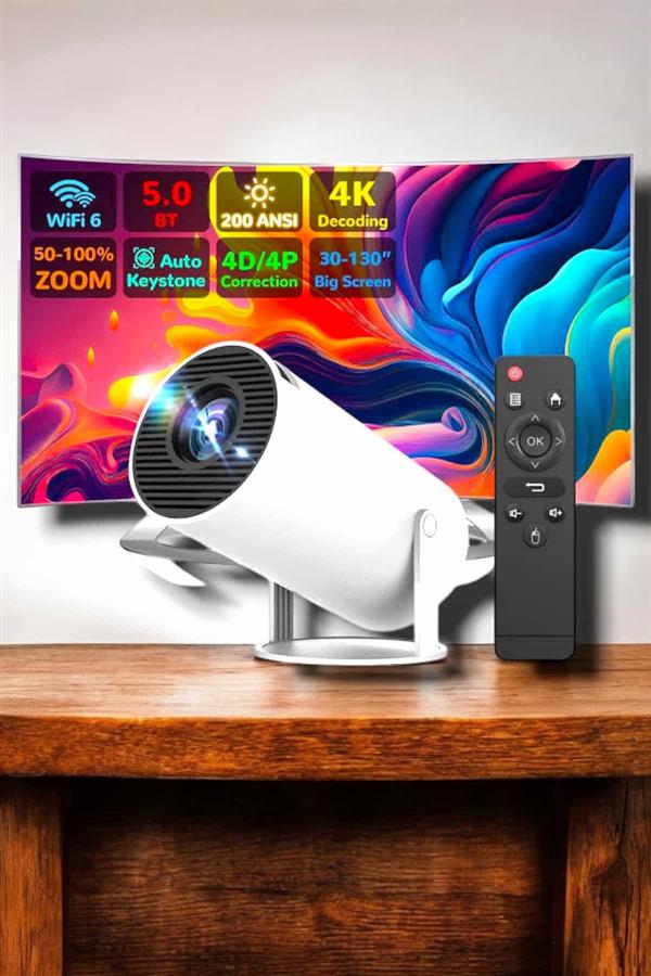 HDMI ve Full HD Teknolojili 160 ANSI Lümen Kablosuz Projeksiyon Yeni Nesil