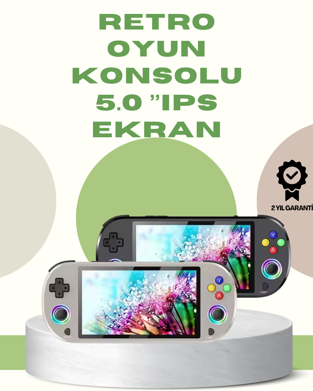 6 Saat Kullanımlı Kablosuz Oyun Konsolu