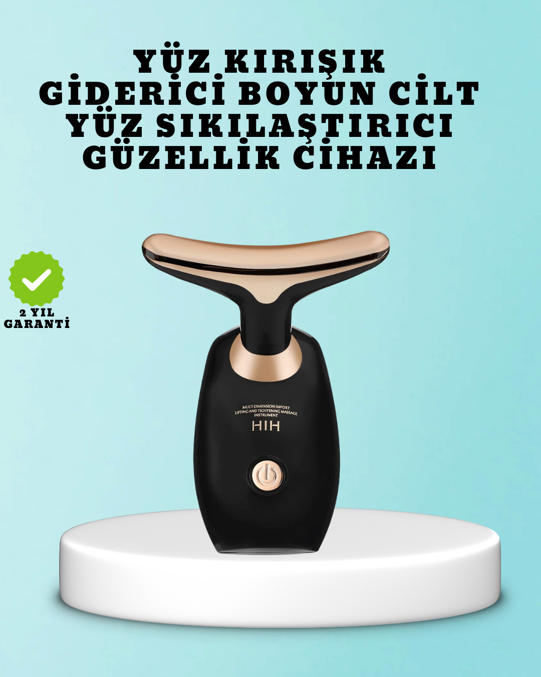 Cilt Sıkılaştırıcı Yüz Masaj Aleti – Işıltılı ve Pürüzsüz Bir Cilt İçin Özel Tasarım