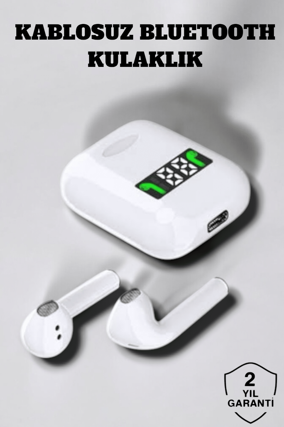 Bluetooth 5.0 Kulaklık, Suya Dayanıklı ve Android ile iOS Uyumlu