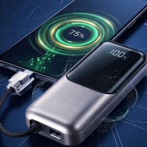 Type C ve Lightning Destekli Yüksek Kapasiteli Powerbank 13000 mAh