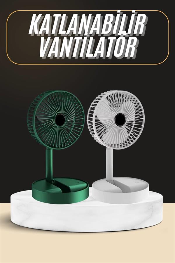 Katlanabilir Usb Şarjlı Masaüstü Soğutucu Mini Fan Telefon Tutucu Yeni Nesil