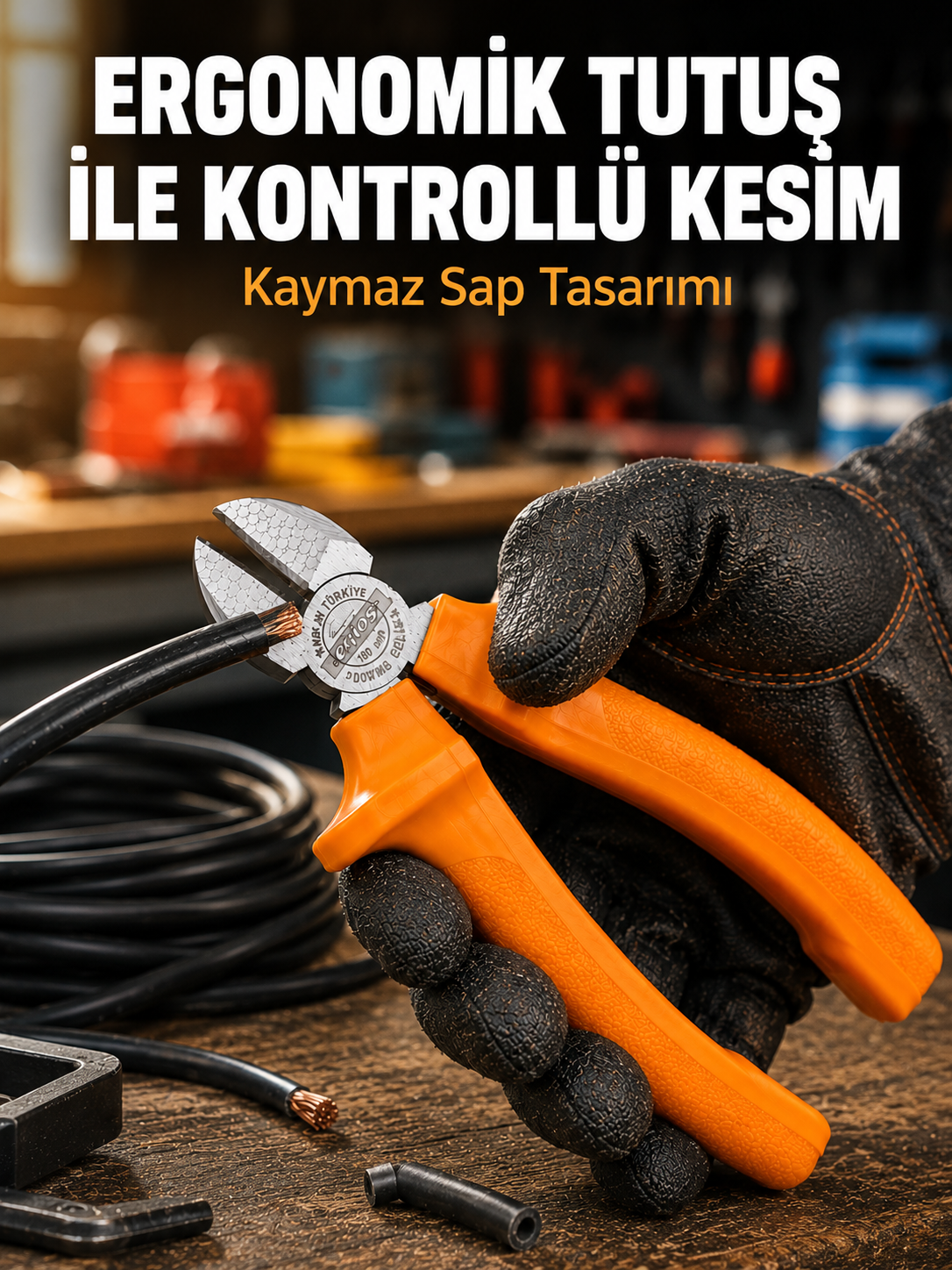 Yan Keski Dövme Çelik Güçlü ve Hassas Kesim Performansı