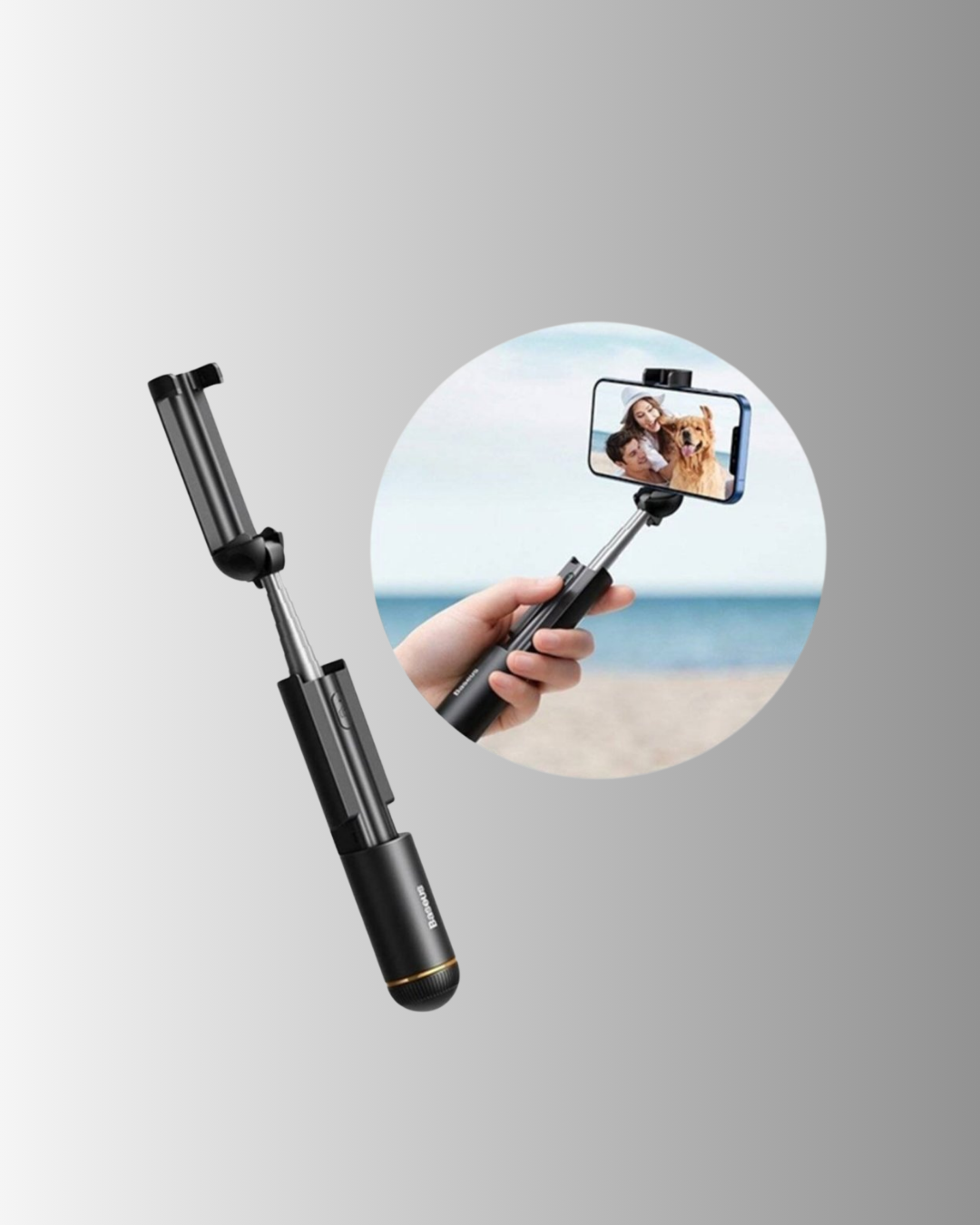 Uzaktan Kumandalı Bluetooth Selfie Çubuğu– 130 cm Ayarlanabilir