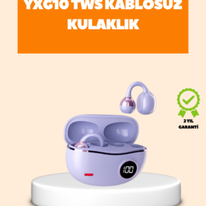 YXG10 Klipsli Açık Kulaklık – Spor İçin Uygun, APTX Ses, Ergonomik Yapı