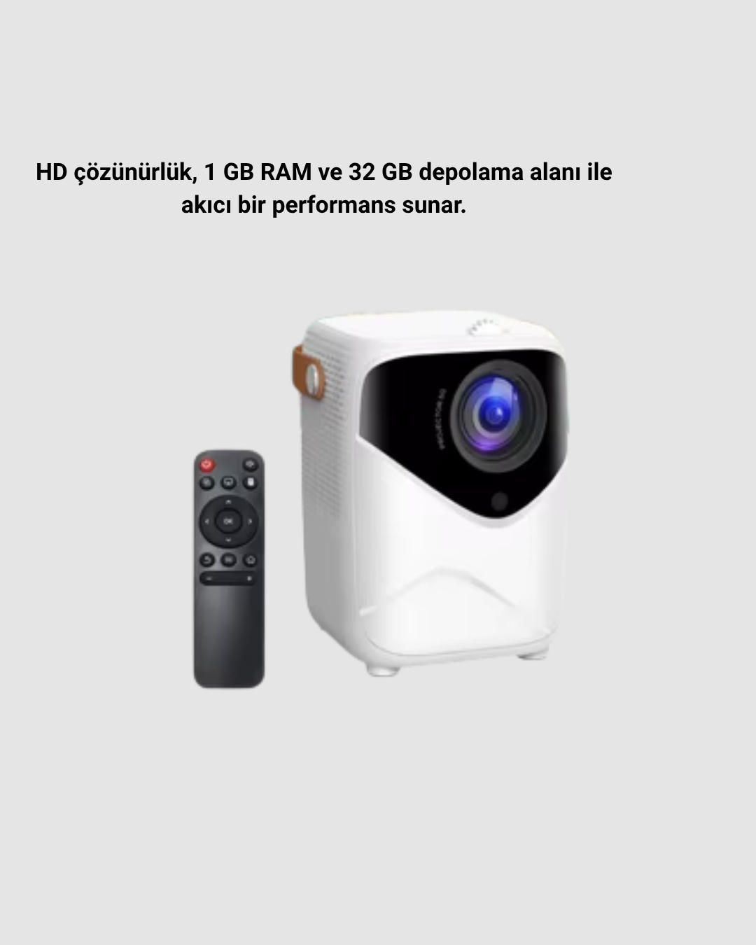 Ultra HD Android TV Kutusu 32GB Depolama USB HDMI Fan Sistemli