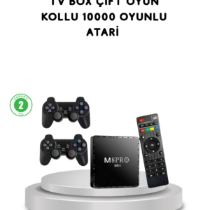 M8Pro Mini 2 Android 12 64 GB TV Box – 10K Ultra HD Görüntü & Oyun Keyfi