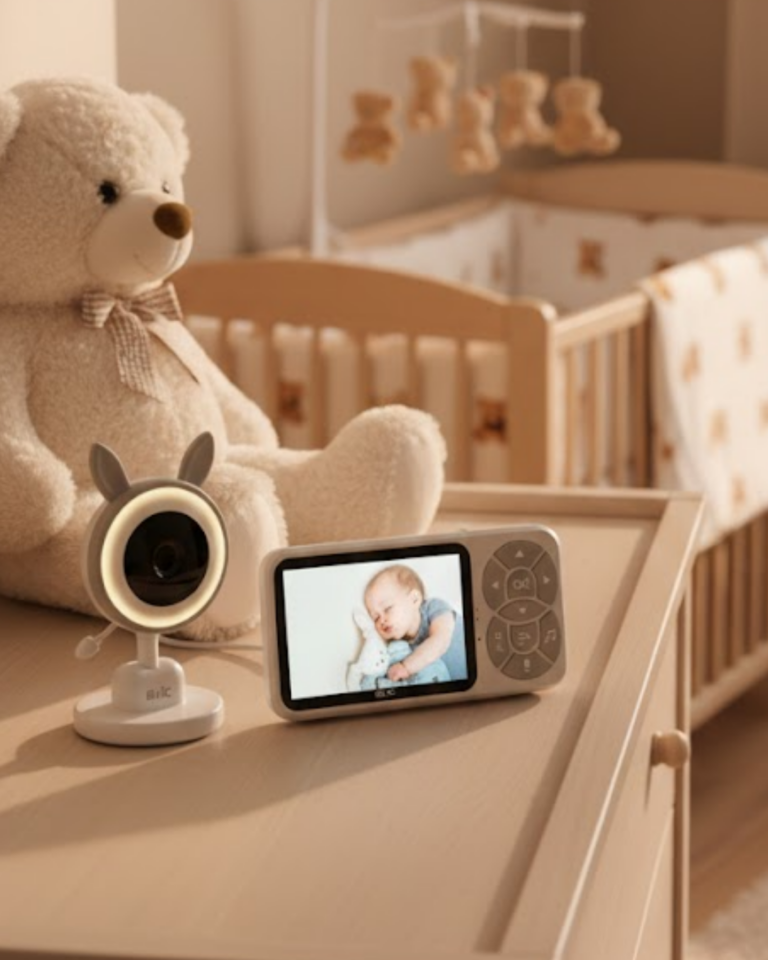 Gece Görüşlü Bebek Telsizi Besleme Hatırlatıcılı LCD Ekran Yeni Nesil