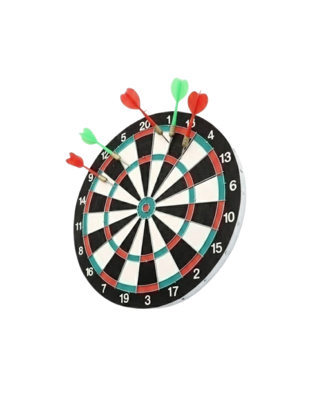17 İnç Dart Tahtası Sağlam Ahşap Gövde ve Uzun Ömürlü Kullanım