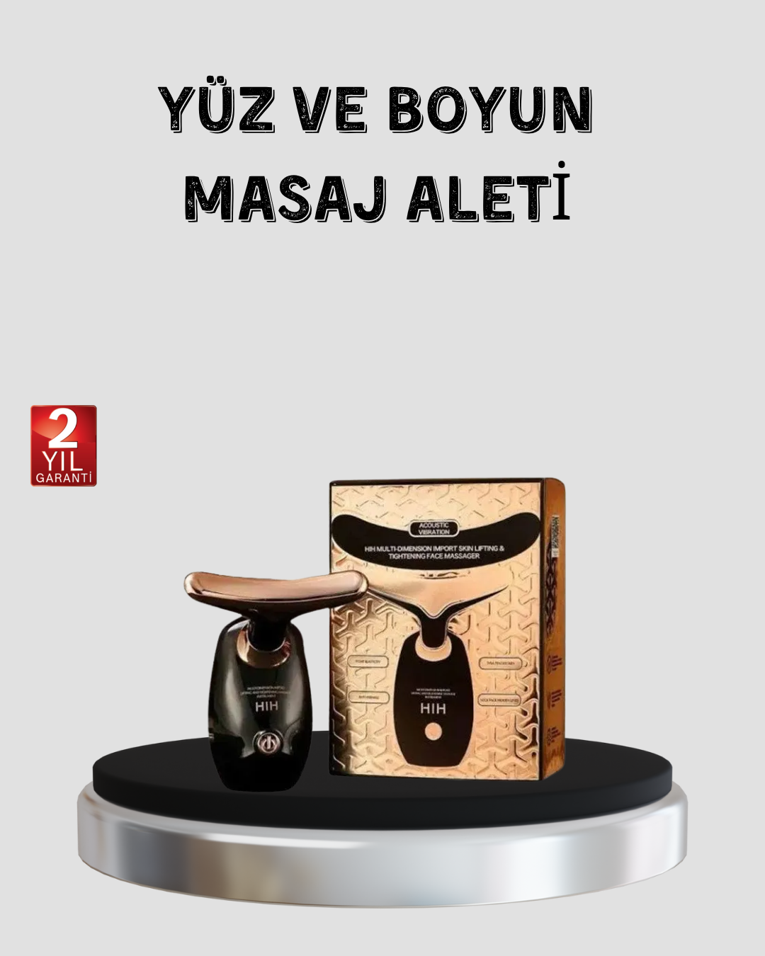 Titreşimli Cilt Gençleştirme Cihazı Yüz ve Boyun Sıkılaştırıcı