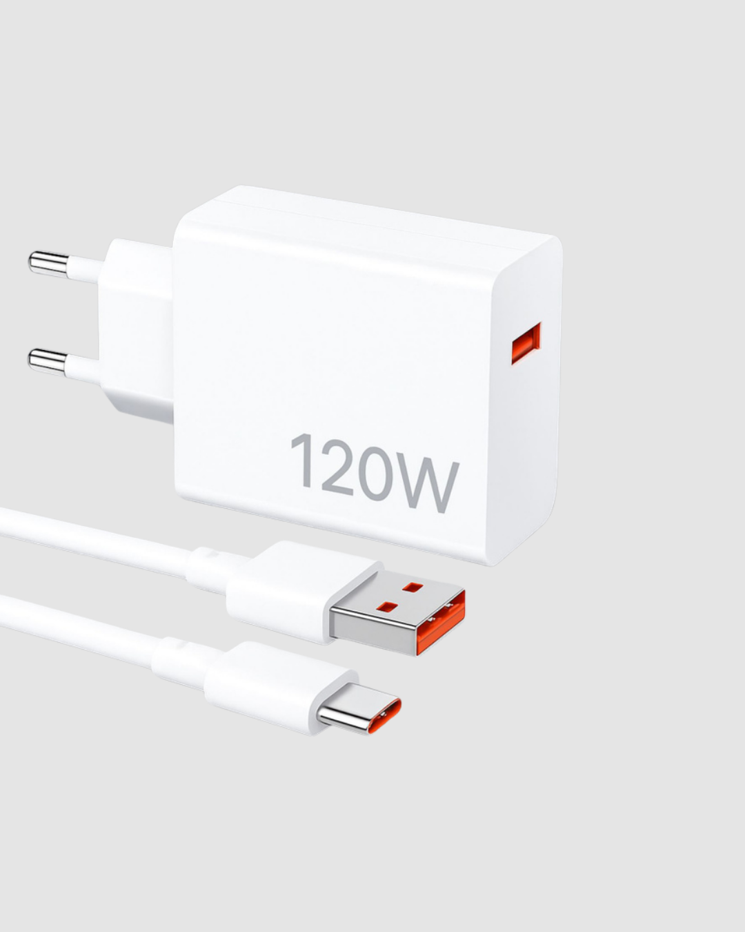 Turbo 120W Hızlı Şarj Cihazı Type-C Kablolu