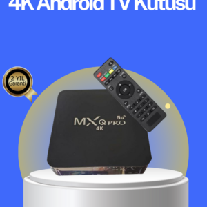 Akıllı Android TV Box – 4K Çözünürlük, 2GB RAM, 16GB Depolama, Hızlı Wi-Fi