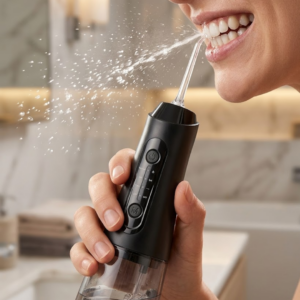 Kablosuz Ağız Duşu IPX7 Su Geçirmez 320 ml Hazneli Derin Temizlik