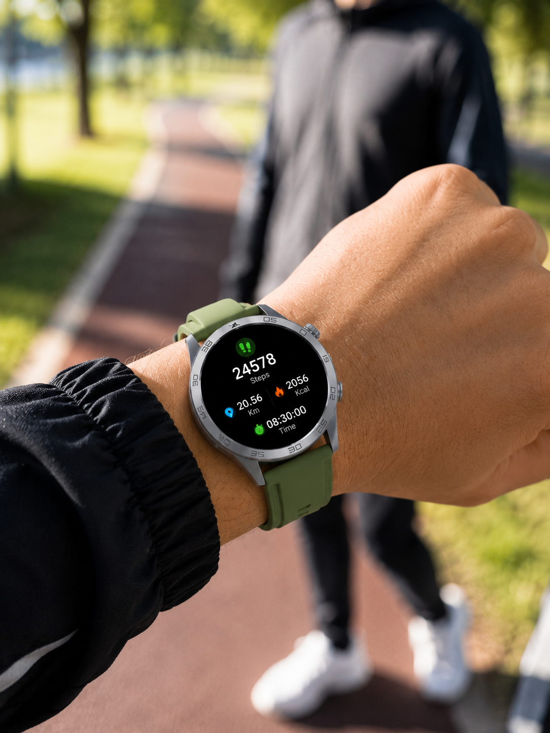 Bluetooth Bağlantılı Günlük Yaşam ve Spor Takip Akıllı Saati